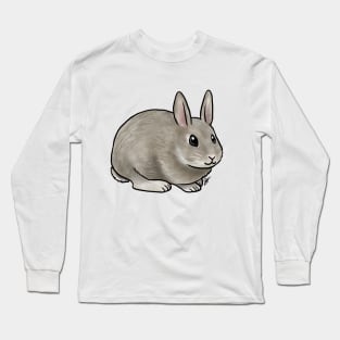 Small Mammal - Rabbit - Netherland Dwarf Long Sleeve T-Shirt